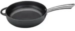 K&uuml;chenprofi Provence, Rund, Allzweckpfanne, Schwarz, Eisenguss, 28 cm, 65 mm -