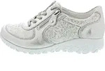 Waldl&auml;ufer Havy Sneaker Silber - Wei&szlig; - 38
