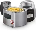 Fritel FR 1490 Fritteuse, Edelstahlgeh?use, 3000 Watt, herausnehmbarer 4 l
