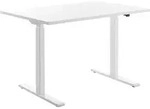 Topstar E-Table elektrisch h&ouml;henverstellbarer Schreibtisch wei&szlig; rechteckig,