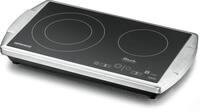 Doppelkochplatte CT 3403/TC, Edelstahlgeh&auml;use, original SCHOTT Glaskeramik&reg;