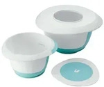 keeeper R&uuml;hrsch&uuml;sselset Marla 3teilig aquamarine, Set, Blau, Wei&szlig;, 3,5 l, 1,5 l,