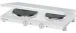 Doppelkochplatte THL 3097/A, langlebige Gussheizplatten, emailliertes Geh&auml;use,