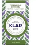 Klar Seifen festes Shampoo Teebaum&ouml;l & Lavendel 100g (gegen Schuppen)
