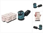 Makita DBO 180 Z Akku Exzenterschleifer 18 V 125 mm + 4x Toolbrothers TURTLE