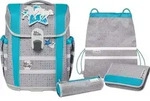McNeill Schulranzen-Set mac2 5tlg. STAR - Grau