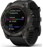 Garmin fenix 7X Sapphire Solar - 51 mm - Titanium Carbon Gray DLC - Sportuhr...