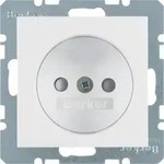 Berker 6167038989, 2P, Wei&szlig;, Duroplast, 250 V, 16 A, 50/60 Hz - Wei&szlig;
