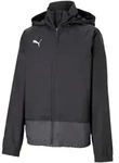 PUMA Jungen Teamgoal 23 Training Rain Regenjacke, Puma Black-Asphalt, 176 EU -