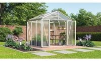 Vitavia Gew&auml;chshaus "Zeus Comfort 6200" aluminium eloxiert 6,2 m&sup2; 16 mm HKP