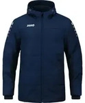 JAKO Kinder Coachjacke Team mit Kapuze, Farbe:marine, Gr&ouml;&szlig;e:140 - Marine - 140