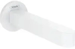 hansgrohe Wanneneinlauf Finoris Wandmontage, Ausladung 174mm, mattwei&szlig; - Wei&szlig;