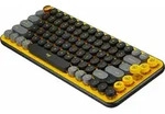 Logitech POP Keys, Mini, Kabellos, Bluetooth, Mechanischer Switch, AZERTY, Schwarz,