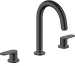 HANSGROHE 71553670 3-Loch Waschtischarmatur Vernis Blend - Schwarz