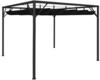 vidaXL Gartenpavillon mit ausziehbarem Dach 3×3 m Anthrazit