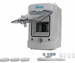 KOPP Aufputz-Feuchtraum-Verteilerkasten N4D, IP65, mit T&uuml;r, 1-reihig, 4 Pole