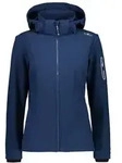 Woman Jacket Zip Hood blue (M926) 48 - Blau - 3XL