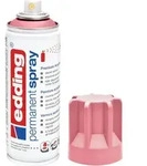 Edding 5200, 200 ml, Violett, Matte, Spr&uuml;hdose, Wasserfest - Violett/Wei&szlig;