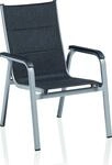 KETTLER Basic Plus Padded Relaxsessel, silber/ anthrazit meliert,