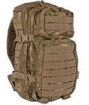Mil-Tec US Assault Rucksack Small, woodland-arid 20L