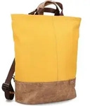 Zwei Olli Daypack 38 cm Laptopfach - Gelb