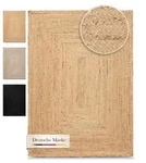 Kleiner Juteteppich Nele Beige 40x60 cm handgewebt aus Jute | Boho-Style...