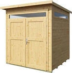 Weka Gartenhaus Limmen 265 21 mm Wandst&auml;rke mit Doppelt&uuml;r - B x T x H - 220.00 x