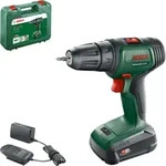 Bosch Universaldrill 18, Handbohrmaschine, Ohne Schl&uuml;ssel, Gr&uuml;n, 1 cm, 1450 RPM, 3