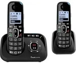 amplicomms BigTel 1582 Duo, DECT-Telefon, Kabelloses Mobilteil,