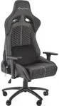 X Rocker Stinger RGB, PC-Gamingstuhl, Schwarz, Schwarz, Schwarz, Harte Armlehne,