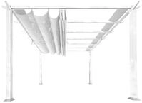 Paragon Outdoor Aluminium Pergola Florida 1111 Wei&szlig; 350x350x235 cm