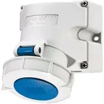 Mennekes CEE-WANDSTECKDOSE TWINCONTACT (AM 9105) - Blau/Grau
