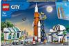 LEGO 60351 City Raumfahrtzentrum Weltraum-Spielzeug aus der LEGO NASA Serie mit 7