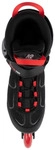 K2 Inline Skates F.I.T. 84 PRO black - red Gr&ouml;&szlig;e 44 - Schwarz/Rot - 44
