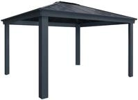 Palram - Canopia Aluminium Pavillon Dallas 4300 Grau 364x426x296 cm
