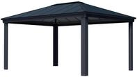 Palram - Canopia Aluminium Pavillon Dallas 4900 Grau 488x364x296 cm