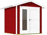 Weka Blackmount 224 A Gr. 2 schwedenrot B x T x H 280 x 263 x 238 Wei&szlig;