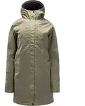 FJ&Auml;LLR&Auml;VEN Kiruna Padded Parka W Green S - Gr&uuml;n - S