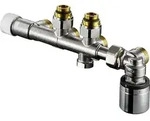 Anschlussarmatur Multiblock T-RTL an Heizkrper mit IG 1/2Zoll Eckform