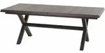 Siena Garden Sincro Tisch, ausziehbar &ndash; 200/260x100 cm, Aluminium (matt anthrazit)