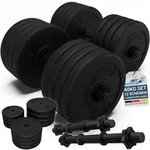 ArtSport 2er Hantelset 40kg - Kurzhantel Set mit 2 Kurzhanteln - 12 Gewichte -