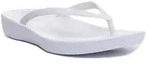 Fitflop Iqushion Damen Gummisandalen mit super ergonomischem Design in Wei&szlig;...