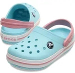 Crocs Crocband Clog K Ice Blue/White Gr. 28-29 - Blau - 28/29