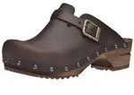 Sanita Wood-Kristel Open Clog Antique Brown Gr.41 - Braun - 41