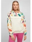 Ladies Mixed Pull Over Jacket whitesandfruity S - Beige/Wei&szlig; - S
