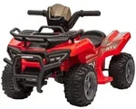 HOMCOM Mini Elektro-Quad Kinder Elektro ATV Kinderwagen Kinderauto Rot - Rot