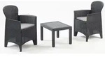 Ipae-Progarden 8009271591042, Anthrazit, Polypropylen (PP), 2 Sitz(e),
