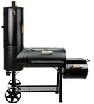 TAINO CHIEF 130 KG Smoker Kohle-Grill Grillkamin R&auml;ucherofen - Schwarz