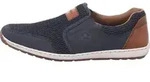 Rieker Herren Halbschuhe Slipper 08869, Gr&ouml;&szlig;e:44 EU, Farbe:Blau - Blau - 44