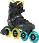 K2 Skates VO2 S 100 X BOA Inline Skates Unisex schwarz - blau - gelb Gr&ouml;&szlig;e...